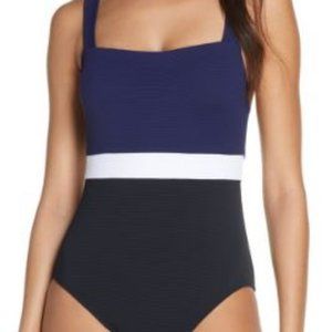 Tommy Bahama Color block 1 pc swim suit